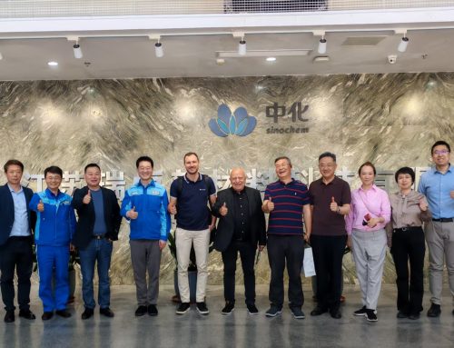 泰克诺博董事长娄瑞表一行陪同Technobell CEO Luka Dolenc到访中化国际/座谈交流并签署战略合作协议